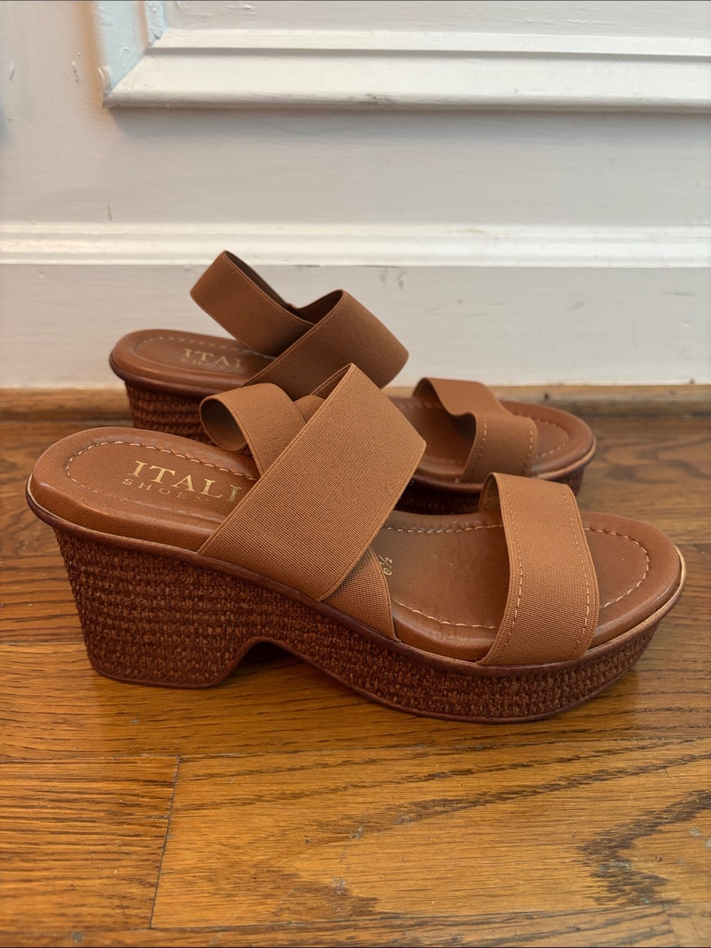 Women's Italian Shoemakers Wedge Heel Sandals